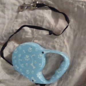 Dog Retractable Blue Leash 15ft.
